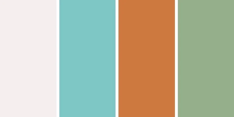 boho color pallete