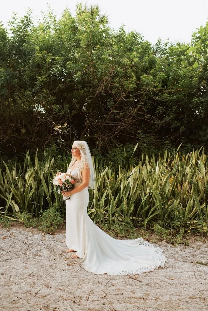 Real Bride Morgan wearing Stella York Style 6648
