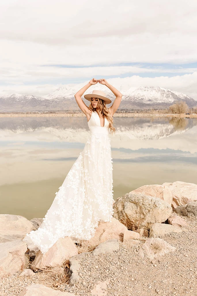 floral-wedding-dress-style-1376 by martina liana