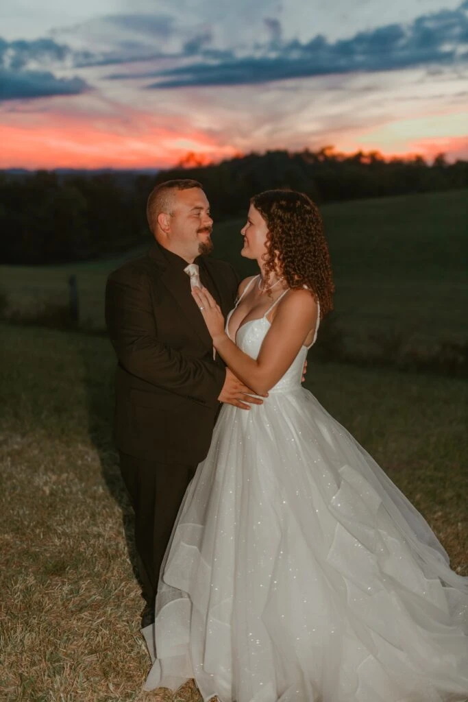 Real Stella York Bride Holly and Michael