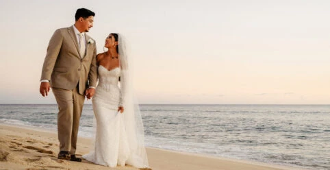 Real bride Sandra and Adrian