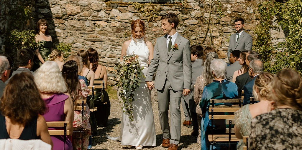 Real bride Savannah and Nicholas