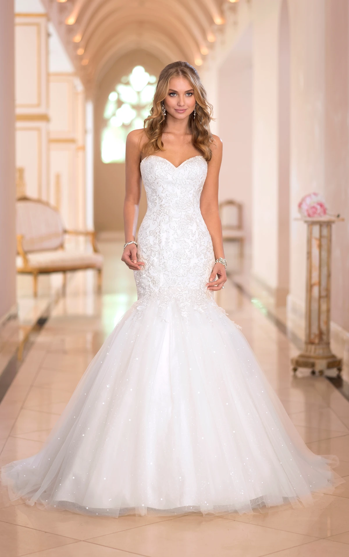 stella york fit and flare wedding dresses Classic Fit-and-Flare Wedding Dress