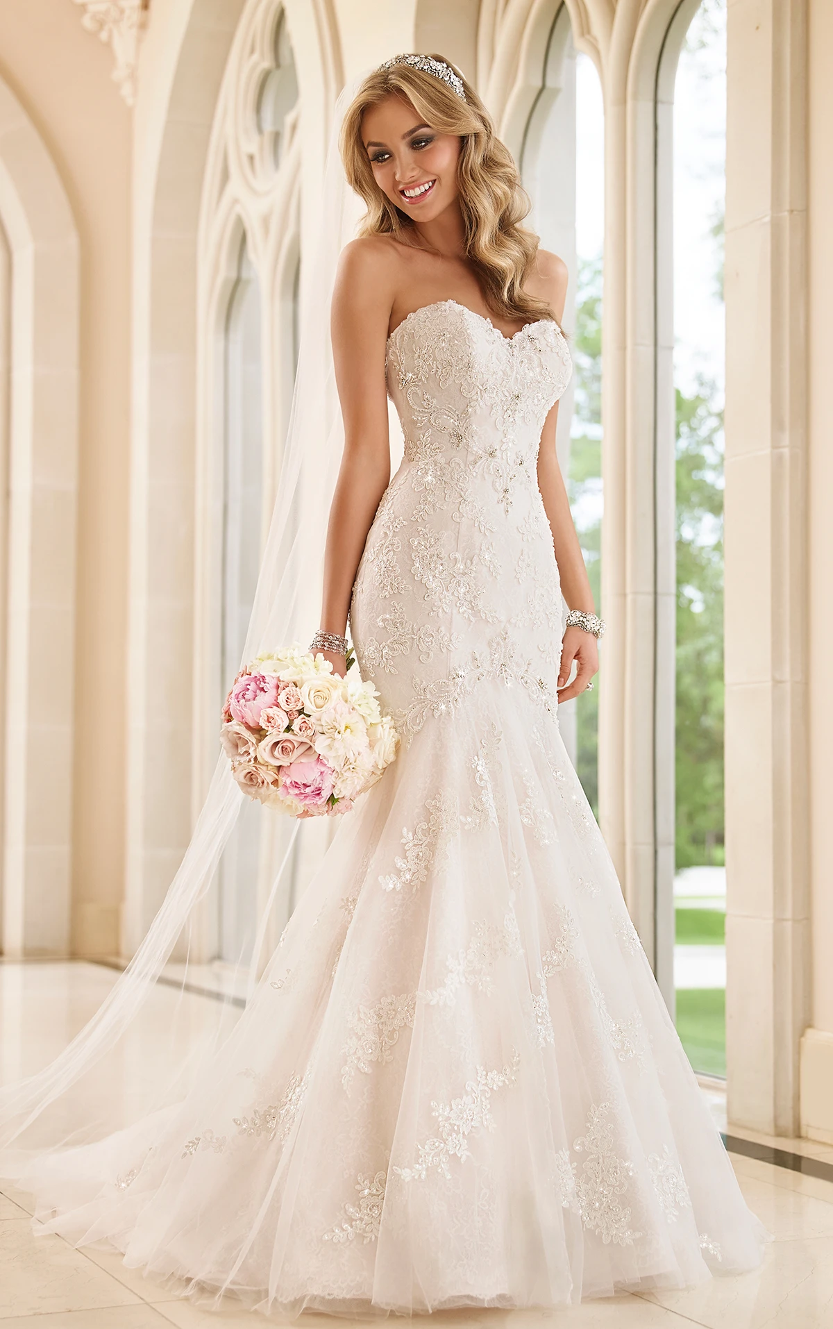 Sexy Fit and Flare Wedding Dress Stella York Wedding Dresses