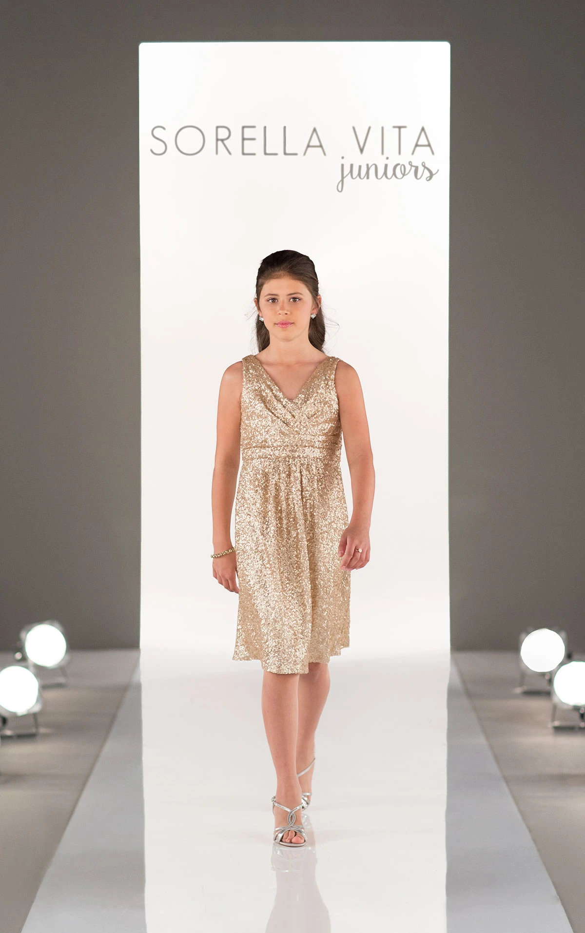 sorella vita gold bridesmaid dress Sorella Vita sv8685