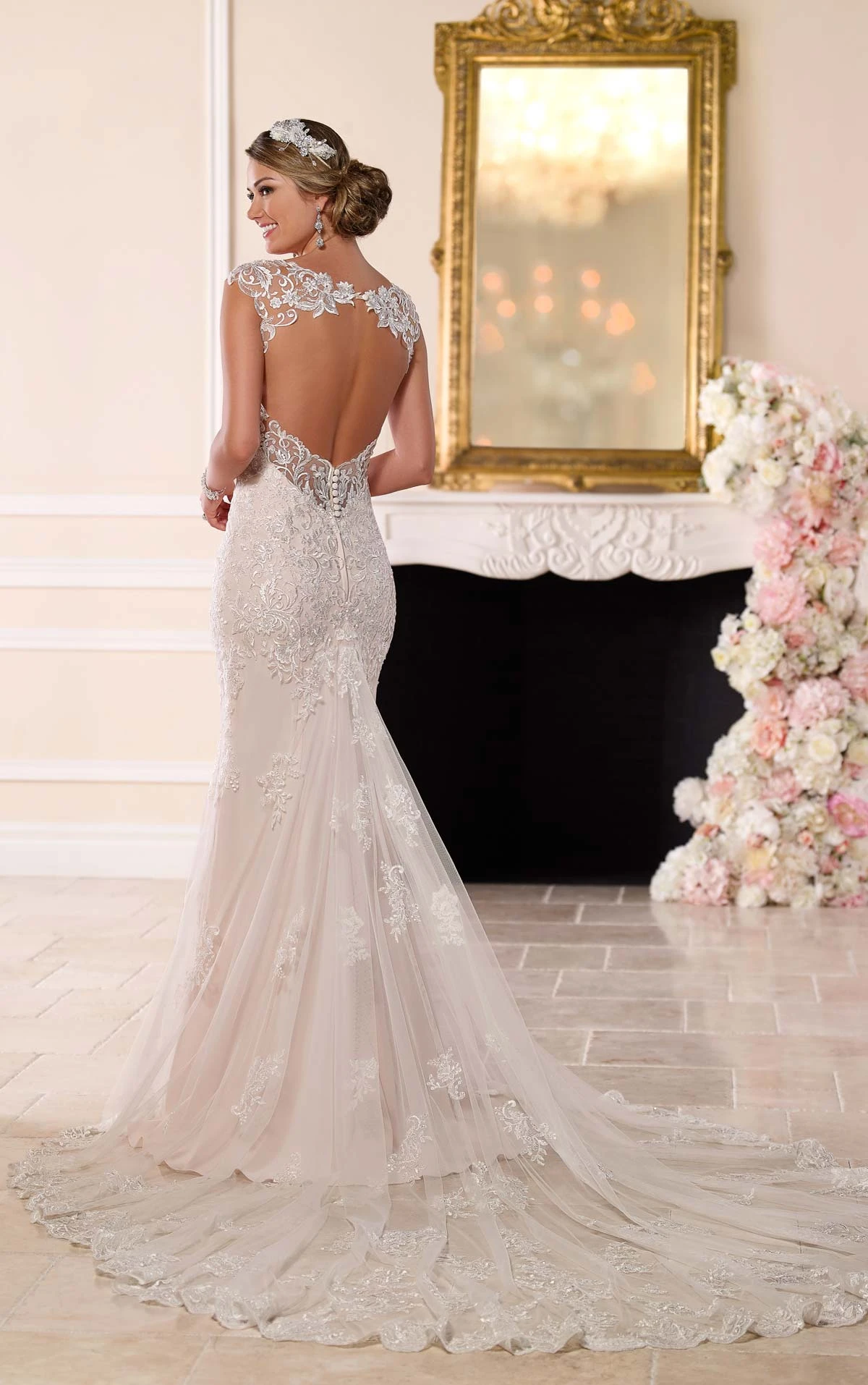 stella york romantic lace wedding dress Stella York Bridal Dress 7965 Alexandra's Boutique