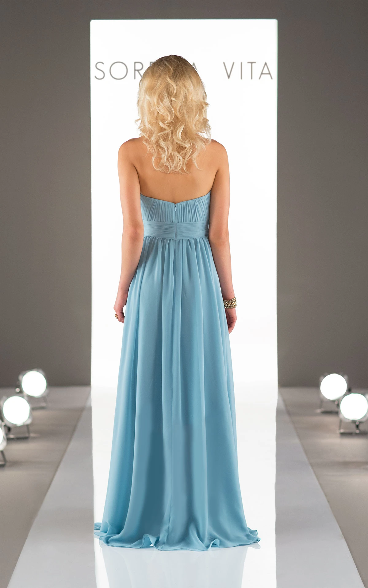 Chiffon High Low Bridesmaid Dress | Sorella Vita Bridesmaid Dresses