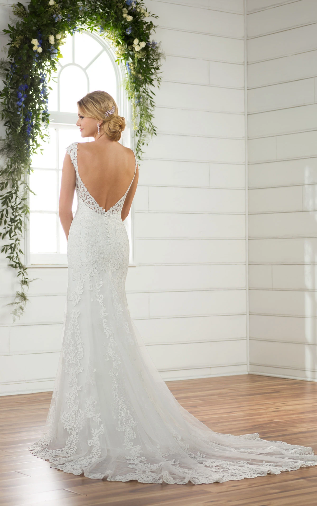 Backless Wedding Dresses | Ethereal Backless Wedding Gown | Essense of  Australia