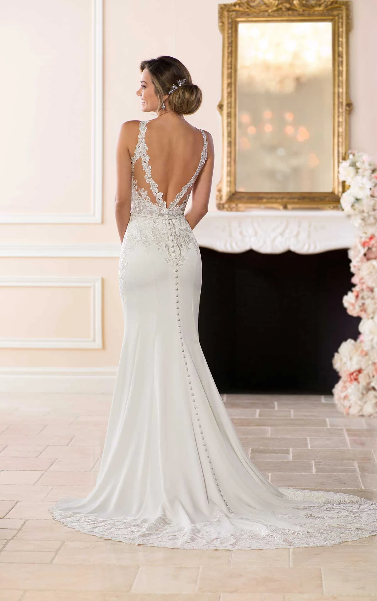 stella york backless wedding dress Stella York, 6742 Wedding Dress Save 64%