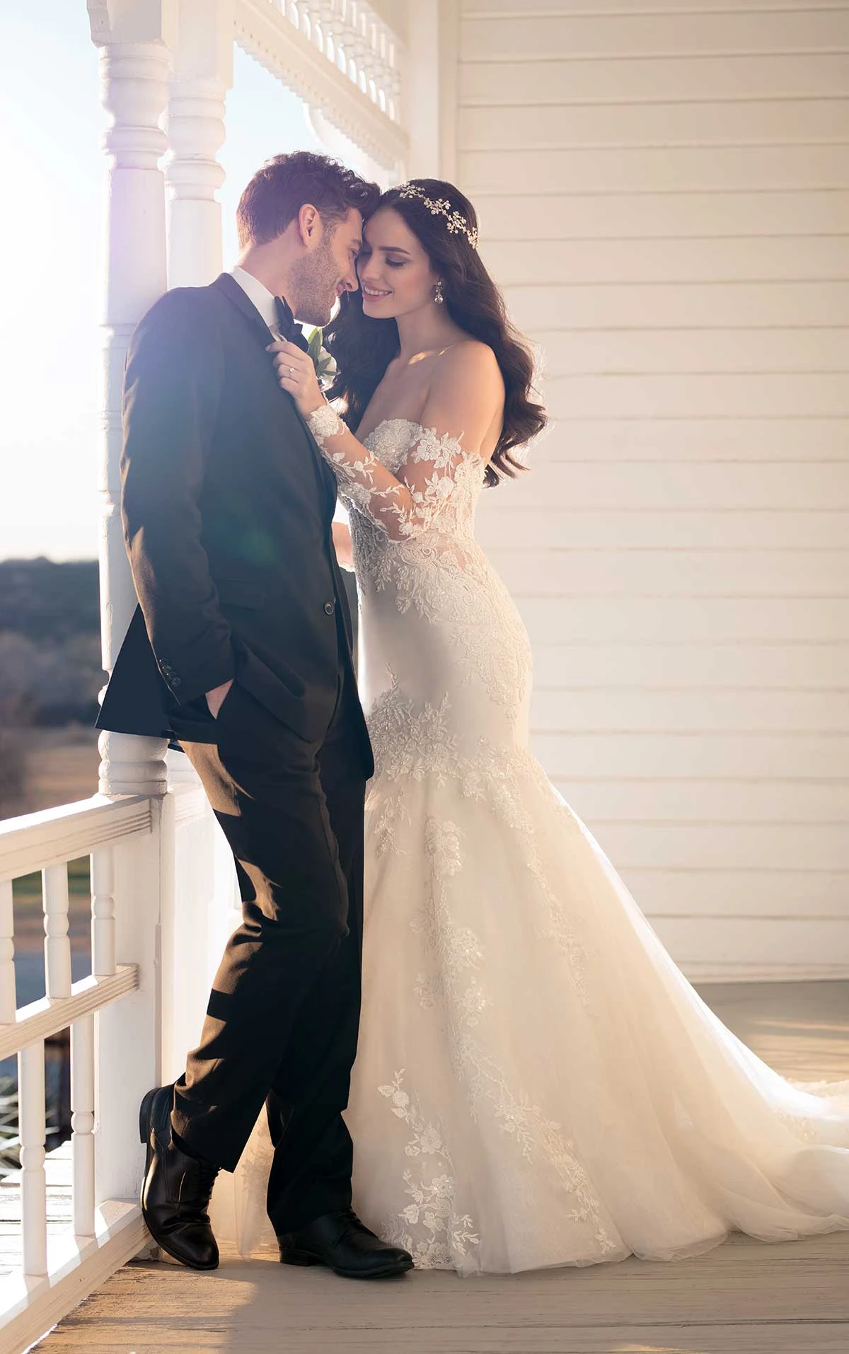 knee length dresses for ladies Never Worn Martina Liana 1040 Wedding Dress
