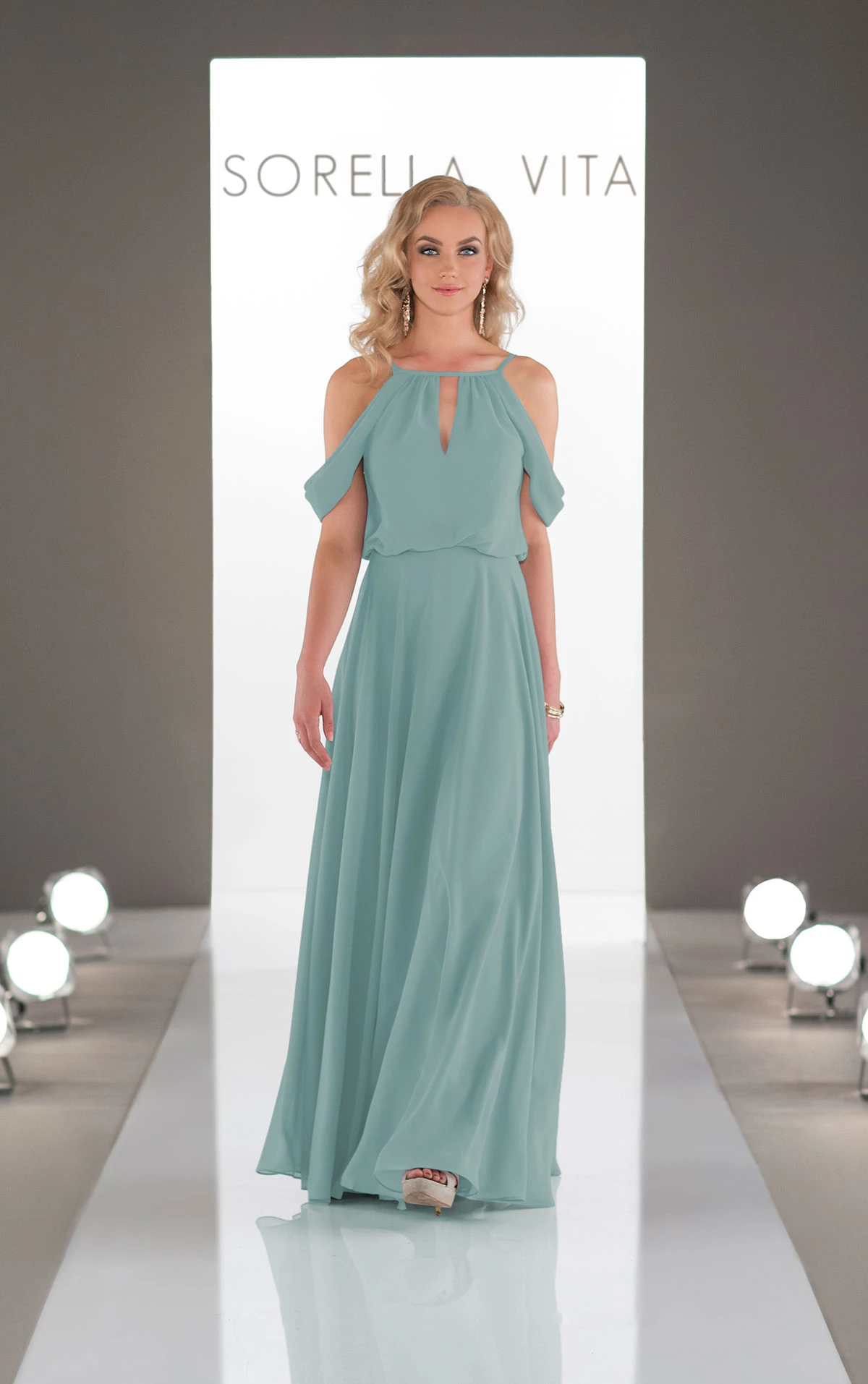 Beachy OfftheShoulder Bridesmaid Dress Sorella Vita Bridesmaid Dresses