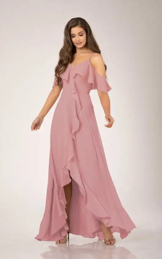 Boho-Inspired Bridesmaid Dress with 