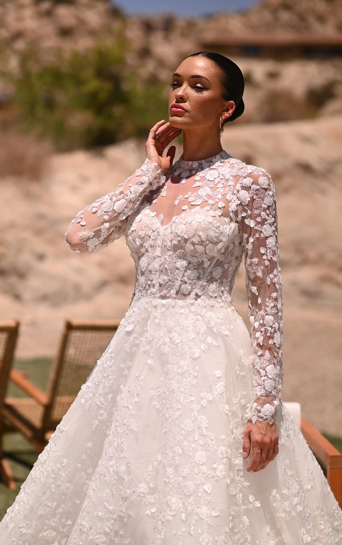Martina Liana Long Sleeve Wedding Dress 60 Photos Astyledwedding