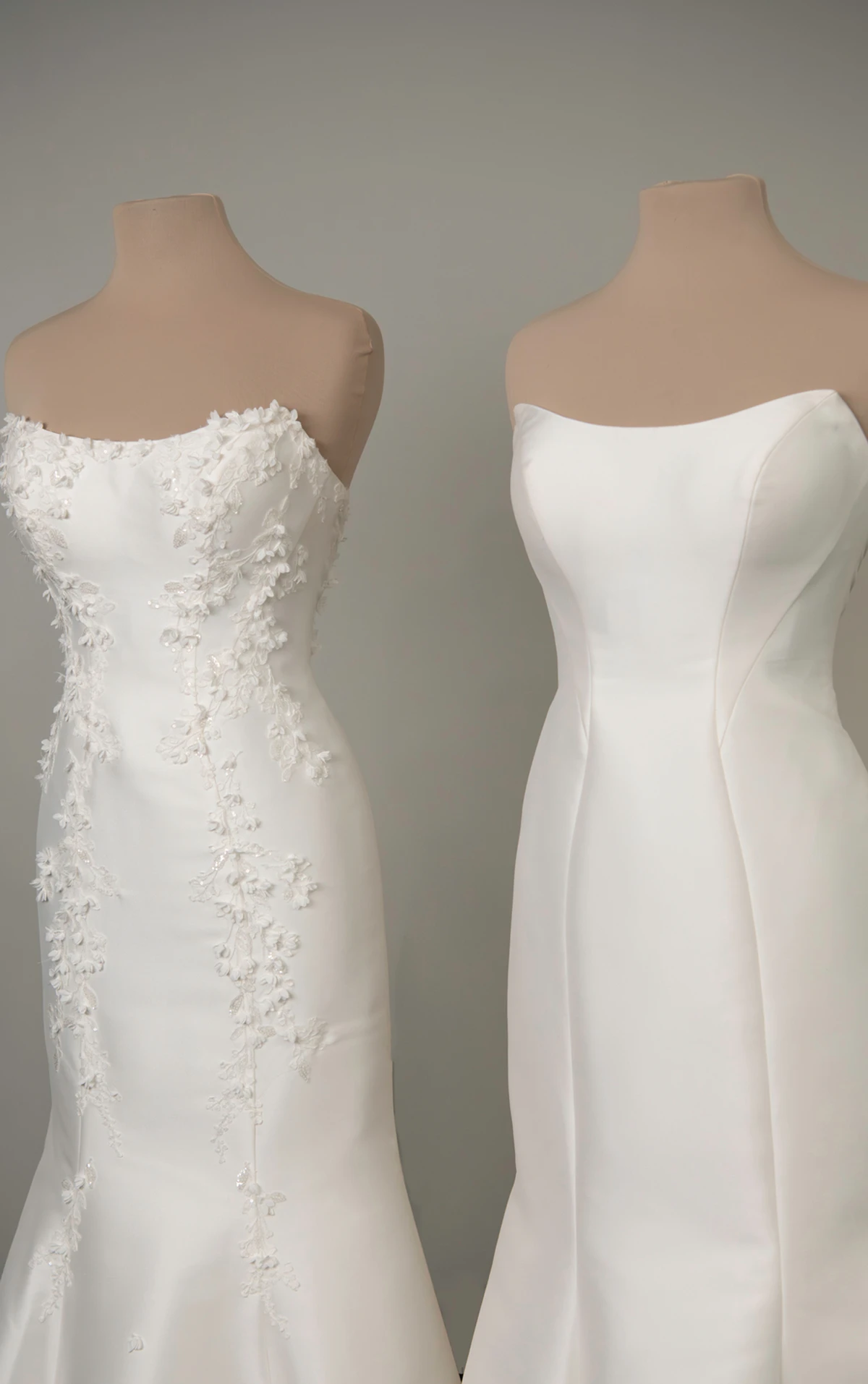 d4257 Fit-and-Flare-Brautkleid mit Cat-Eye-Ausschnitt  by Essense of Australia