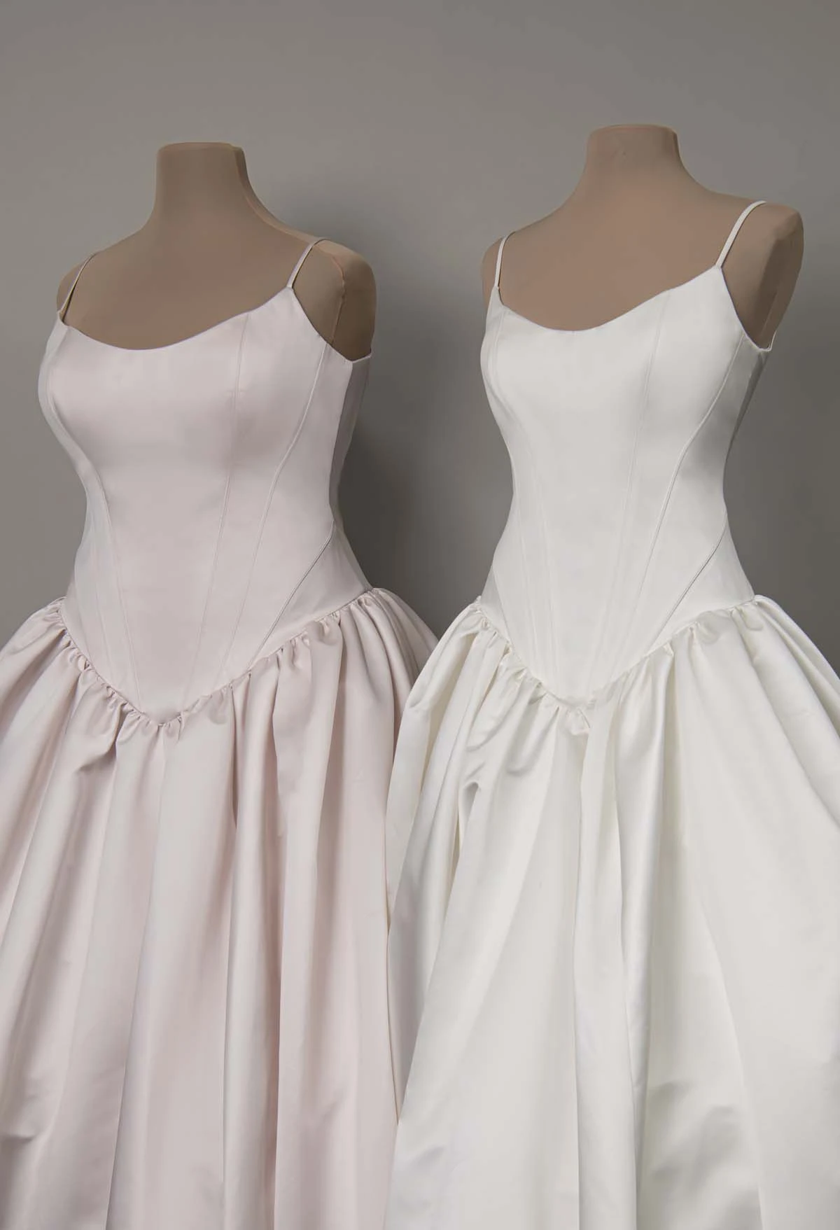 sy8334 Scoop Neckline Soft Satin Ballgown with Basque Waist and Pockets by Stella York