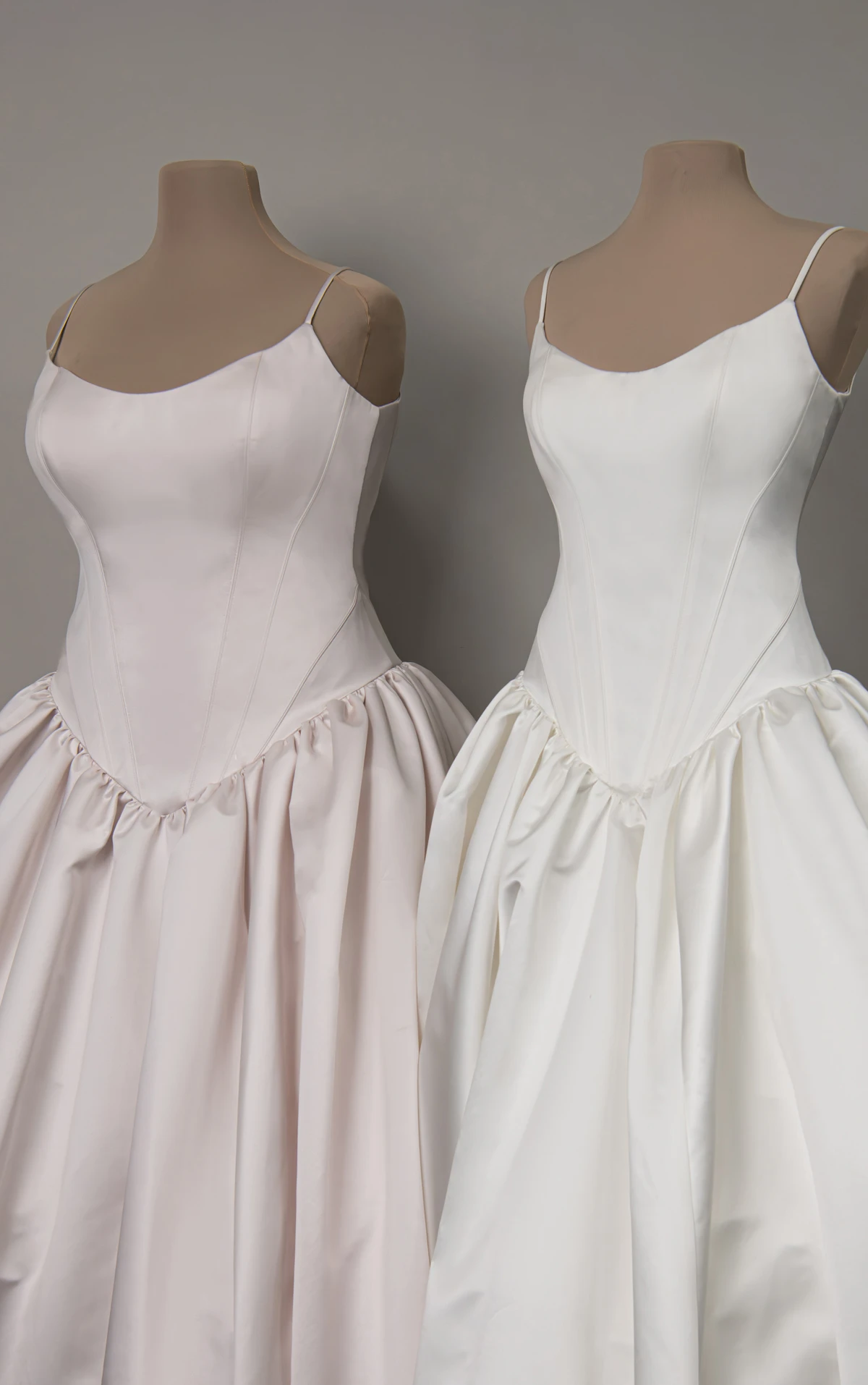 sy8334 Scoop Neckline Soft Satin Ballgown with Basque Waist and Pockets by Stella York