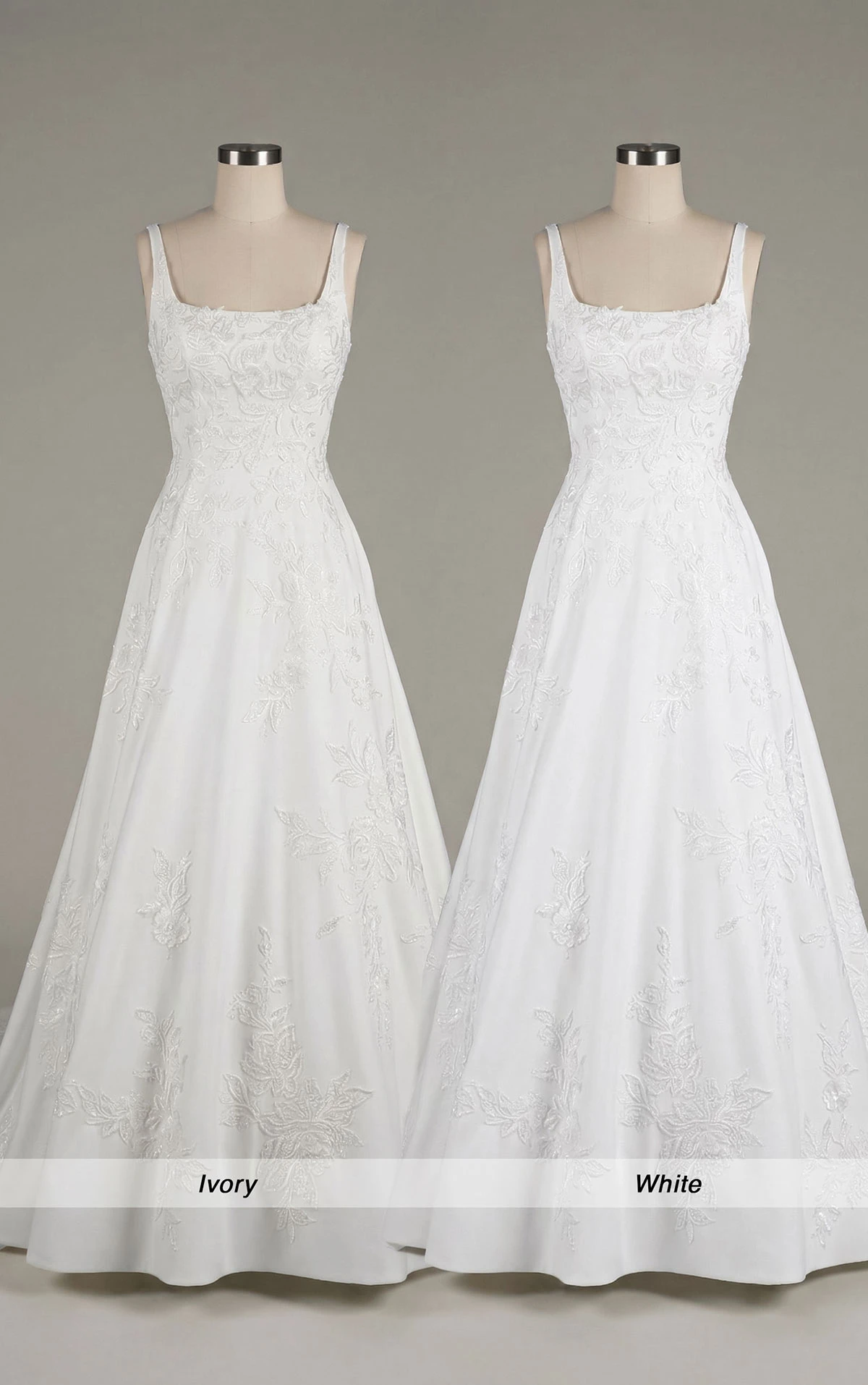 d3965 Dezentes A-Linien-Brautkleid mit Blumenspitze und Taschen  by Essense of Australia