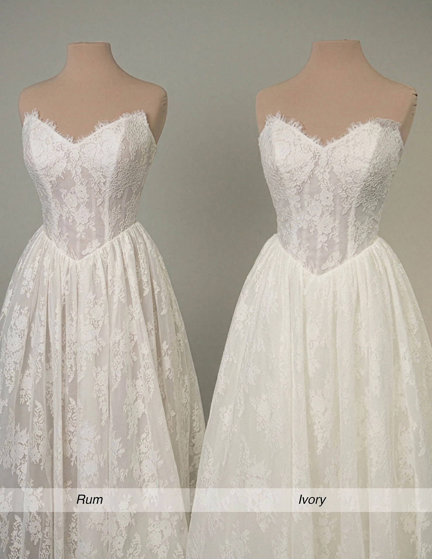 d4466 Lace Off-the-Shoulder A-Line Wedding dress with Sweetheart Neckline  by Essense of Australia