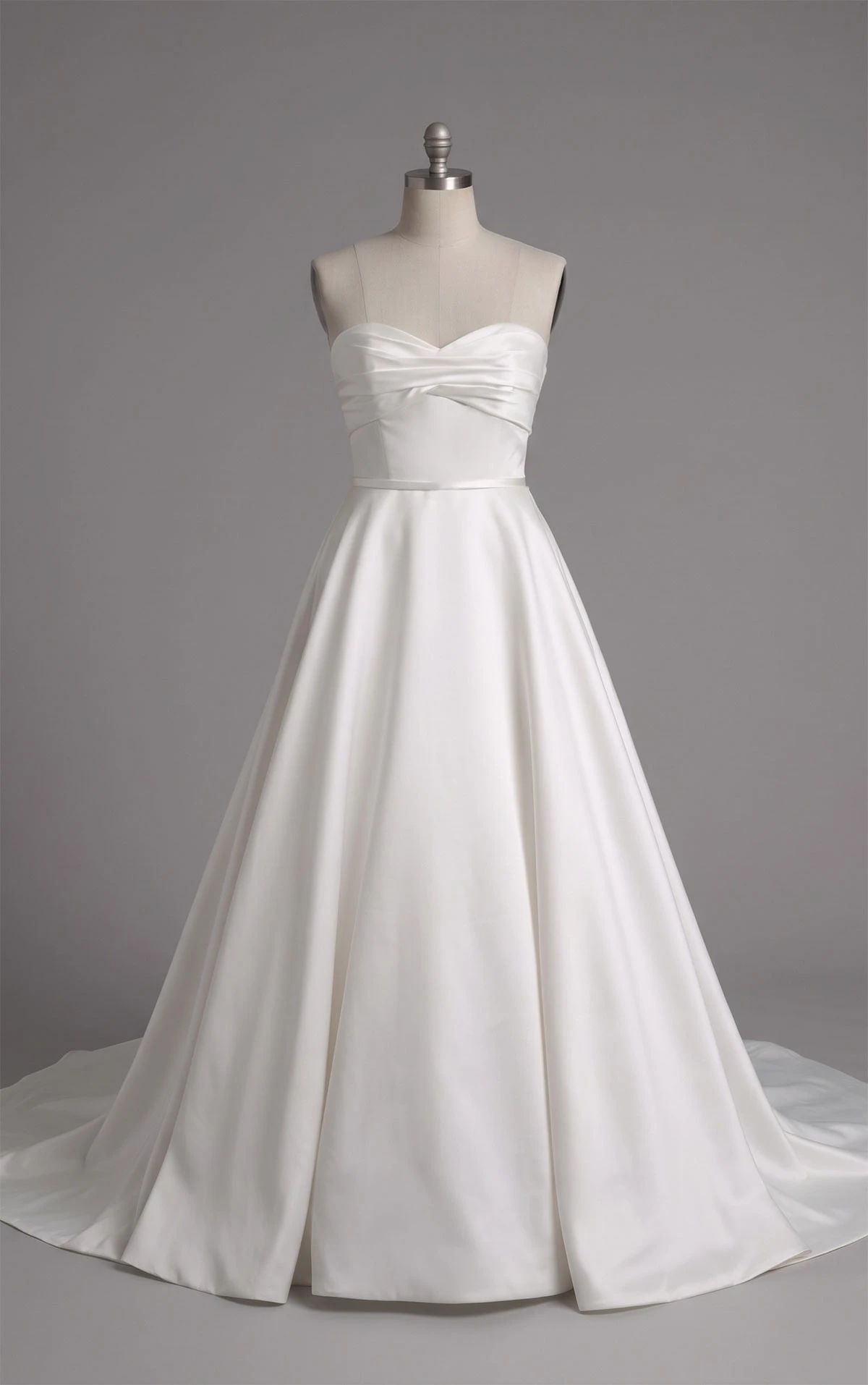 sy8059 Modernes Brautkleid in A-Linie mit trägerlosem Sweetheart-Ausschnitt  by Stella York