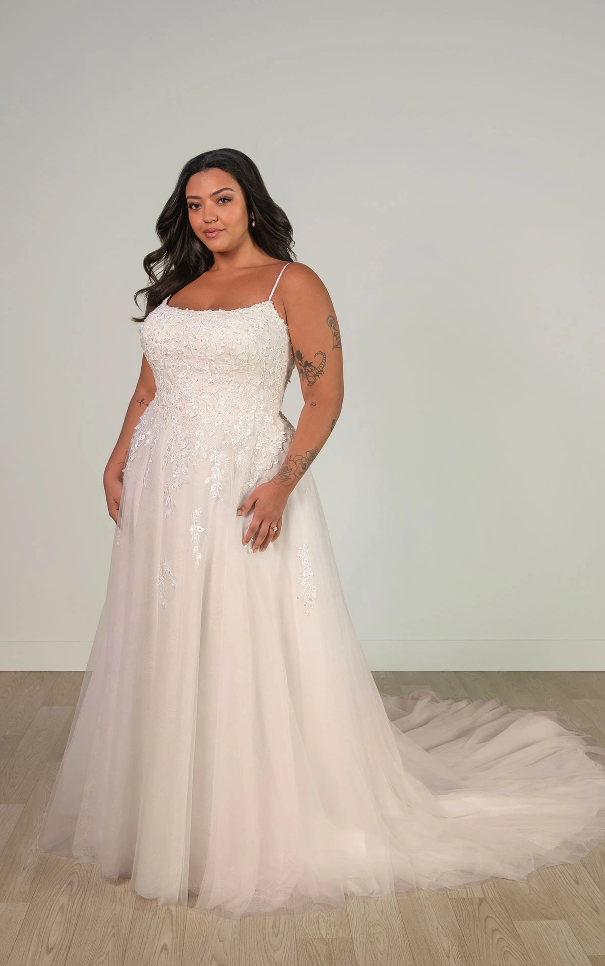 sy8105 Ethereal Nature-Inspired Lace Wedding Dress  by Stella York